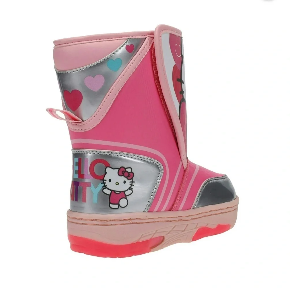 Hello Kitty Pink and White Bag Interior